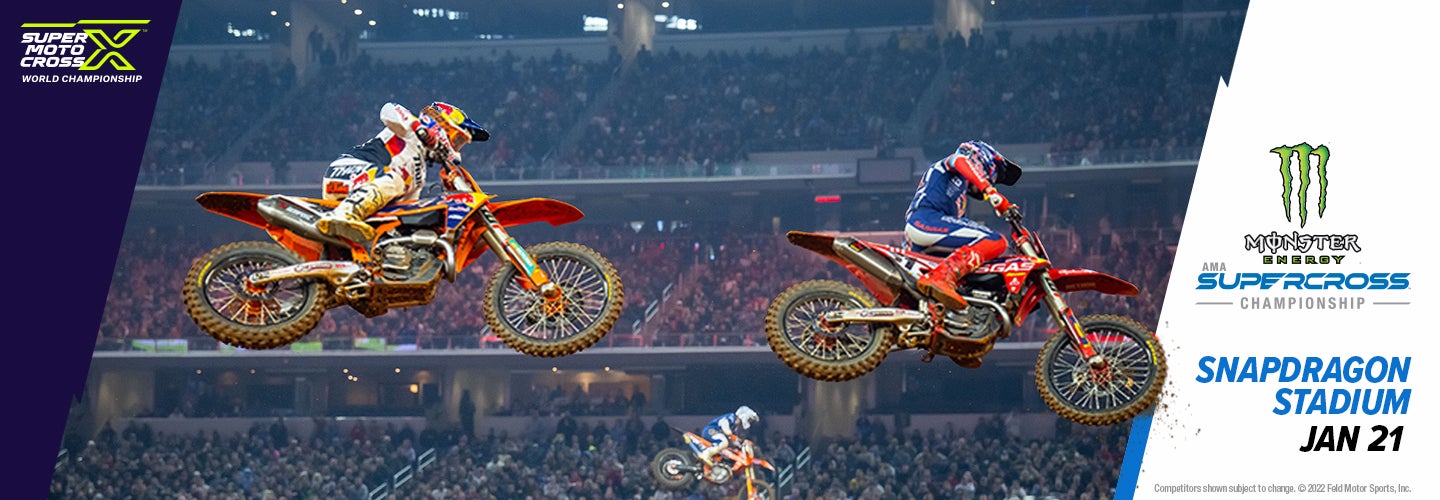 2023 AMA Supercross, Motocross, and SuperMotocross Schedules